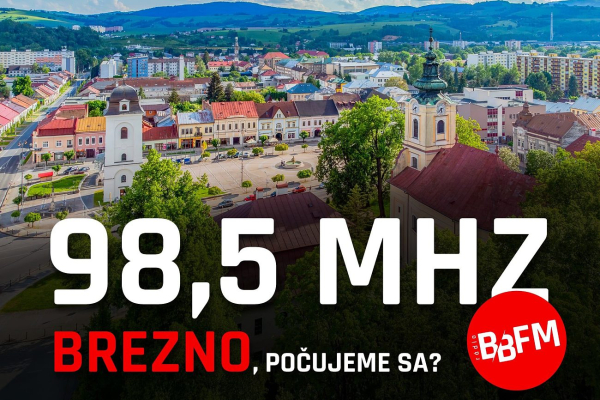 BB FM rádio si naladia už aj poslucháči v Brezne a okolí